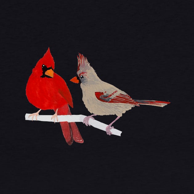 Northern Cardinal by LadyElizabeth